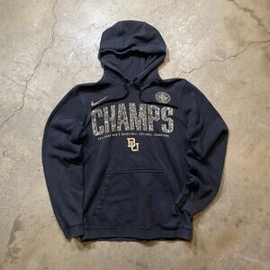 Nike Baylor Bears Hoodie M Adult Black Final Four Champs Men